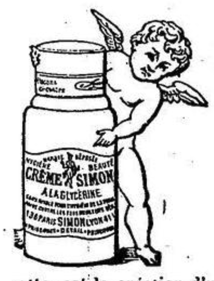 Publicité pour la crème Simon dans le joiurnal L'Univers Illustré © Retronews